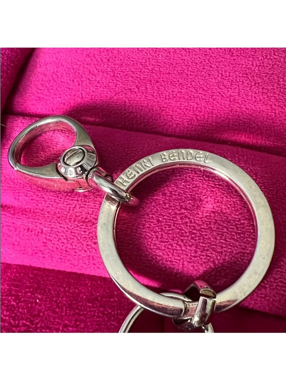henri Bendel NewYork Signature Key Fob/Bag Tag